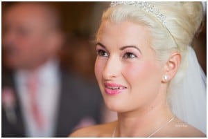 Beautiful Bride at Leighton Hall Wedding