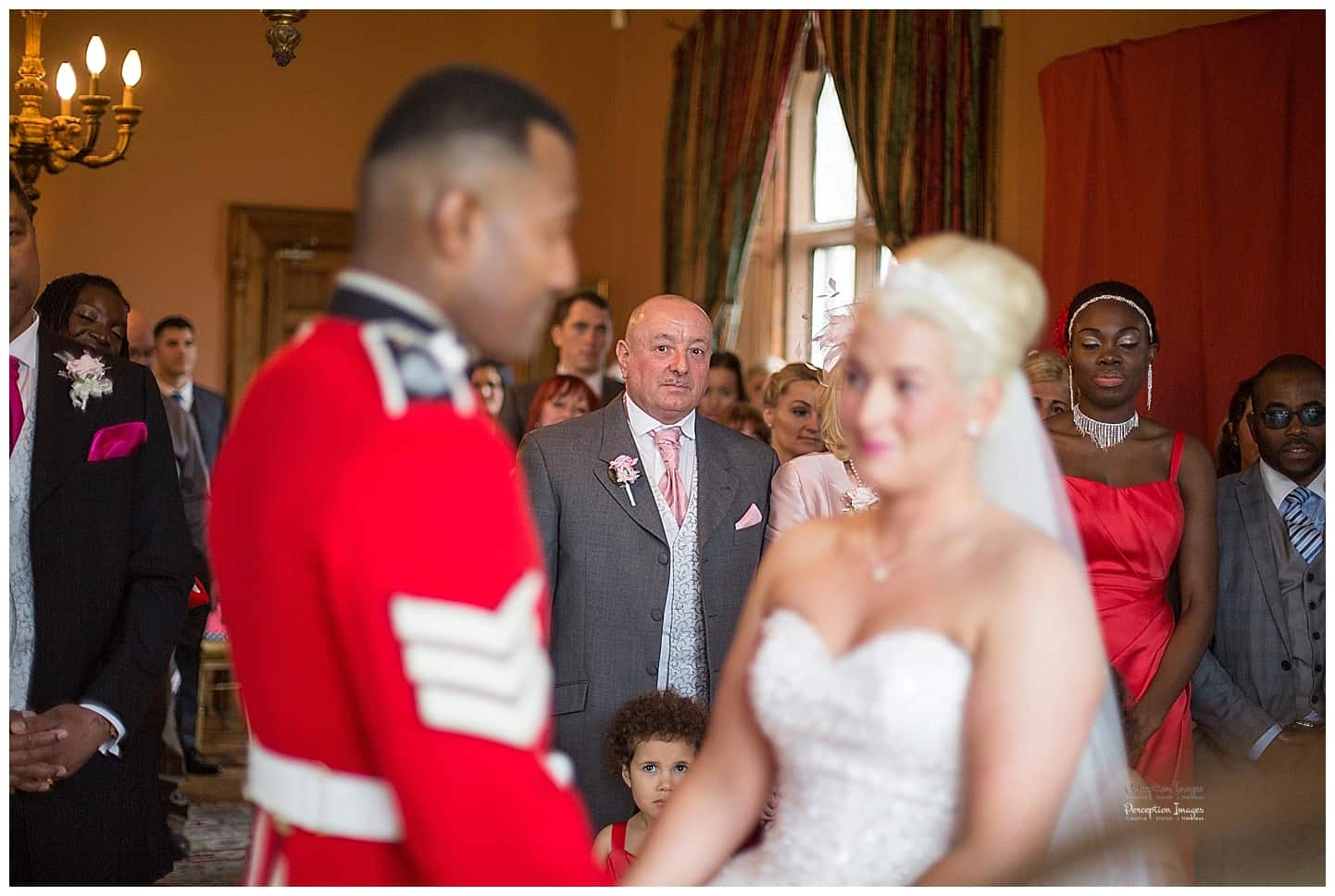 Wedding at historic house Leighton Hall by Andrew Moore